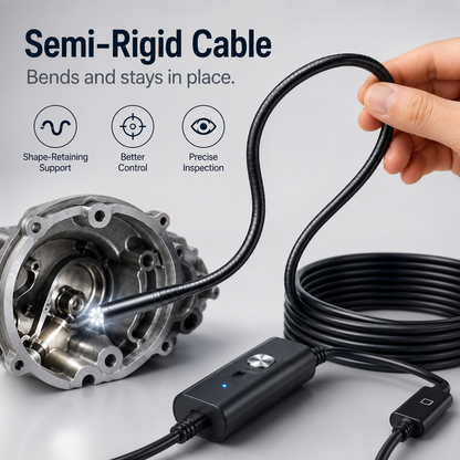 🍁💖HD Endoscope Inspection Camera | 2M 5M 10M Waterproof Probe