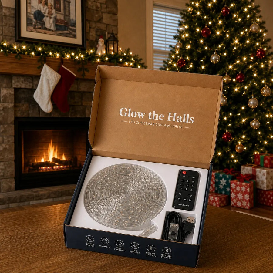 🌼💖Turn Any Window Into a Light Show.One Light Curtain. Endless Occasions.Create animated patterns, holiday scenes, custom messages and more — all from your phone.