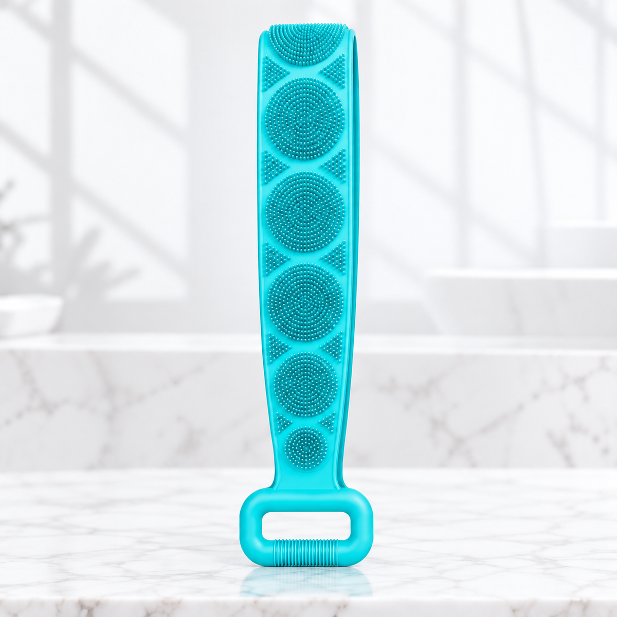 ⏳🔥 LIMITED-TIME 50% OFF! ⏰ Long Handle Silicone Back Scrubber For Easy Full-Body Cleaning