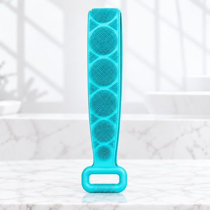 ⏳🔥 LIMITED-TIME 50% OFF! ⏰ Long Handle Silicone Back Scrubber For Easy Full-Body Cleaning