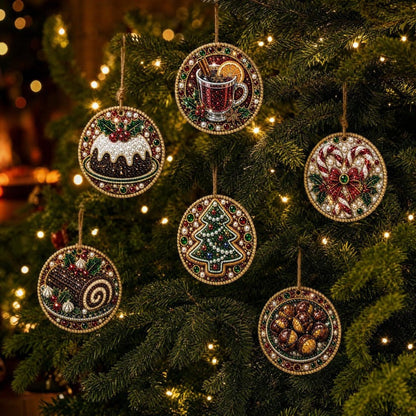 60,000+ Sold🍁💖Glenivo® 6 Pcs Christmas DIY Diamond Painting Ornaments