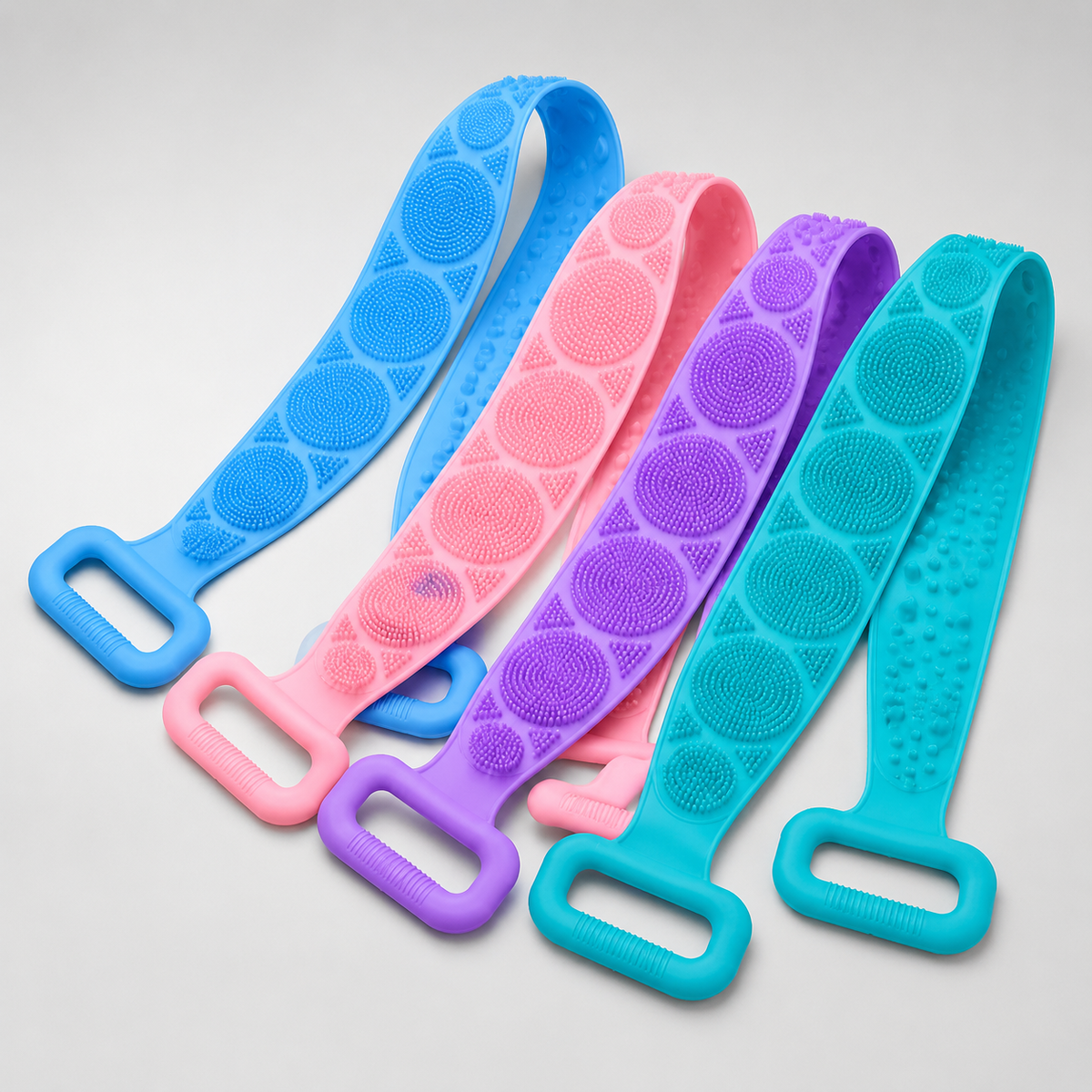 ⏳🔥 LIMITED-TIME 50% OFF! ⏰ Long Handle Silicone Back Scrubber For Easy Full-Body Cleaning