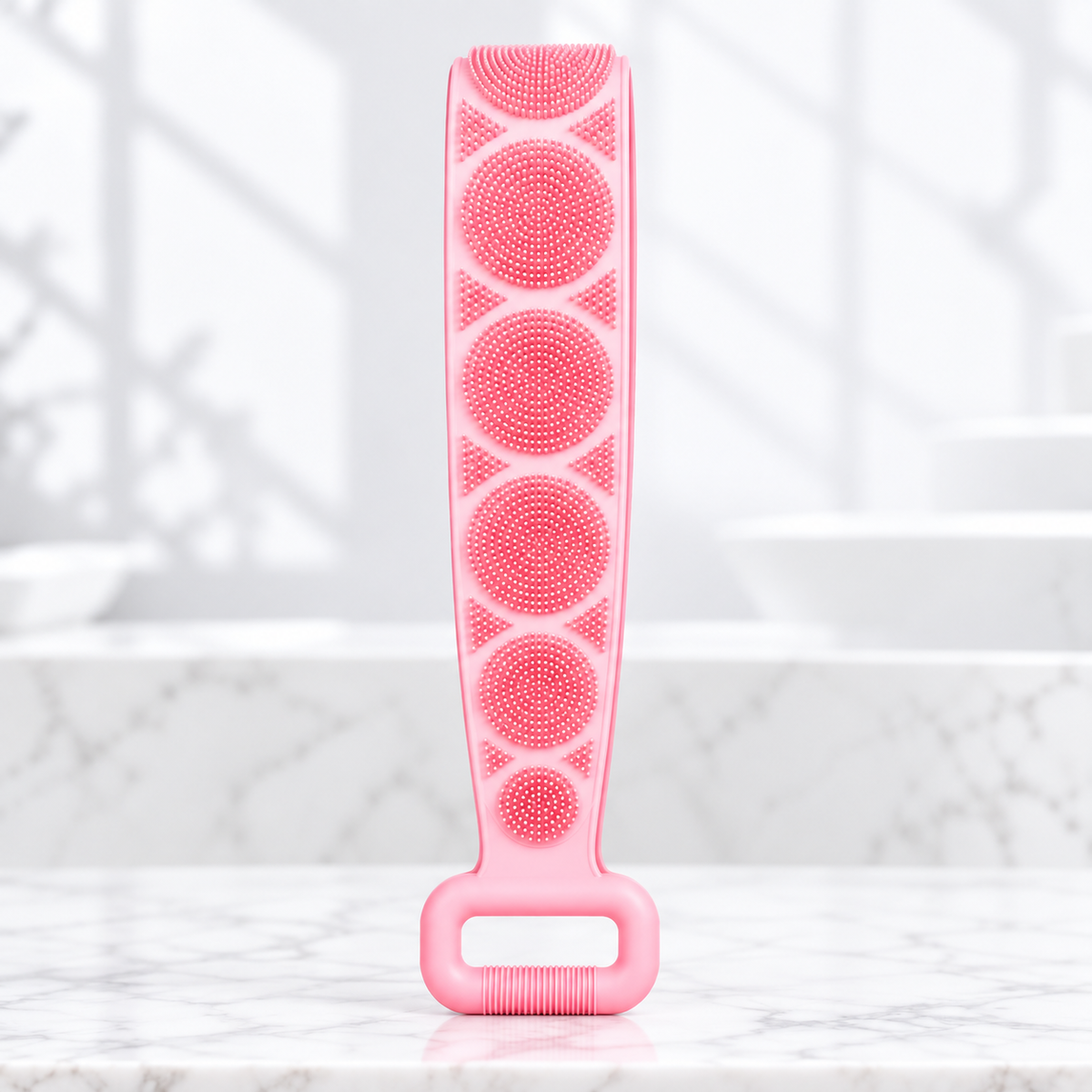 ⏳🔥 LIMITED-TIME 50% OFF! ⏰ Long Handle Silicone Back Scrubber For Easy Full-Body Cleaning