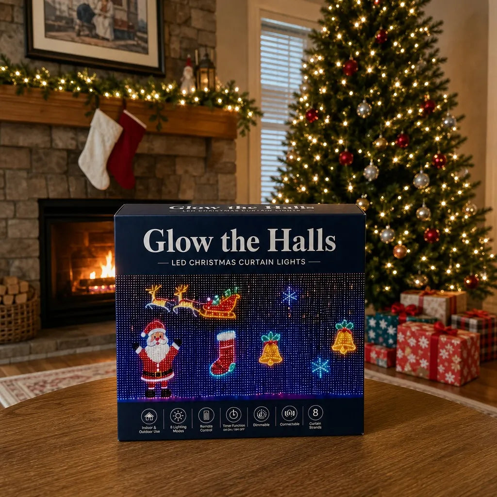 🌼💖Turn Any Window Into a Light Show.One Light Curtain. Endless Occasions.Create animated patterns, holiday scenes, custom messages and more — all from your phone.
