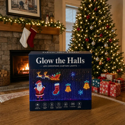 🌼💖Turn Any Window Into a Light Show.One Light Curtain. Endless Occasions.Create animated patterns, holiday scenes, custom messages and more — all from your phone.