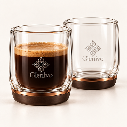 Glenivo NERA Double-Wall Glass Set