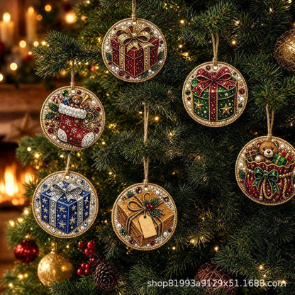 60,000+ Sold🍁💖Glenivo® 6 Pcs Christmas DIY Diamond Painting Ornaments